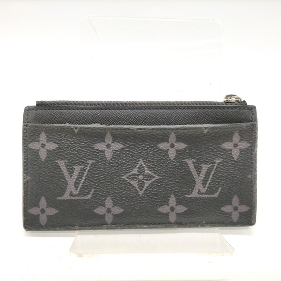 Louis Vuitton Eclipse Coin Card Holder Black/grey  Monogram - Picture 2 of 7